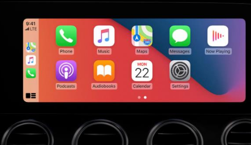 牙克石apple维修网点分享如何将iPhone连接到CarPlay 